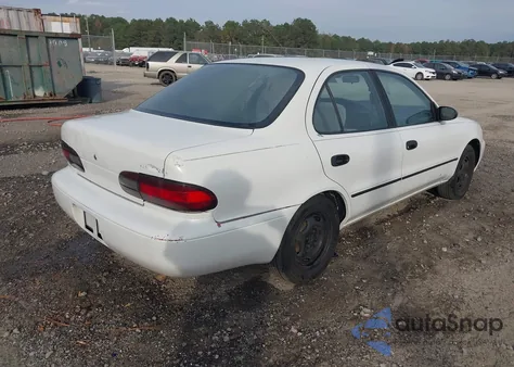 1997 Geo Prizm Lsi from USA, damaged, VIN 1Y1SK5268VZ404938